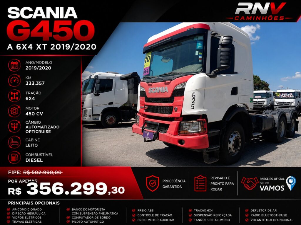 Scania G450 A6X4 XT 2019/2020 #1