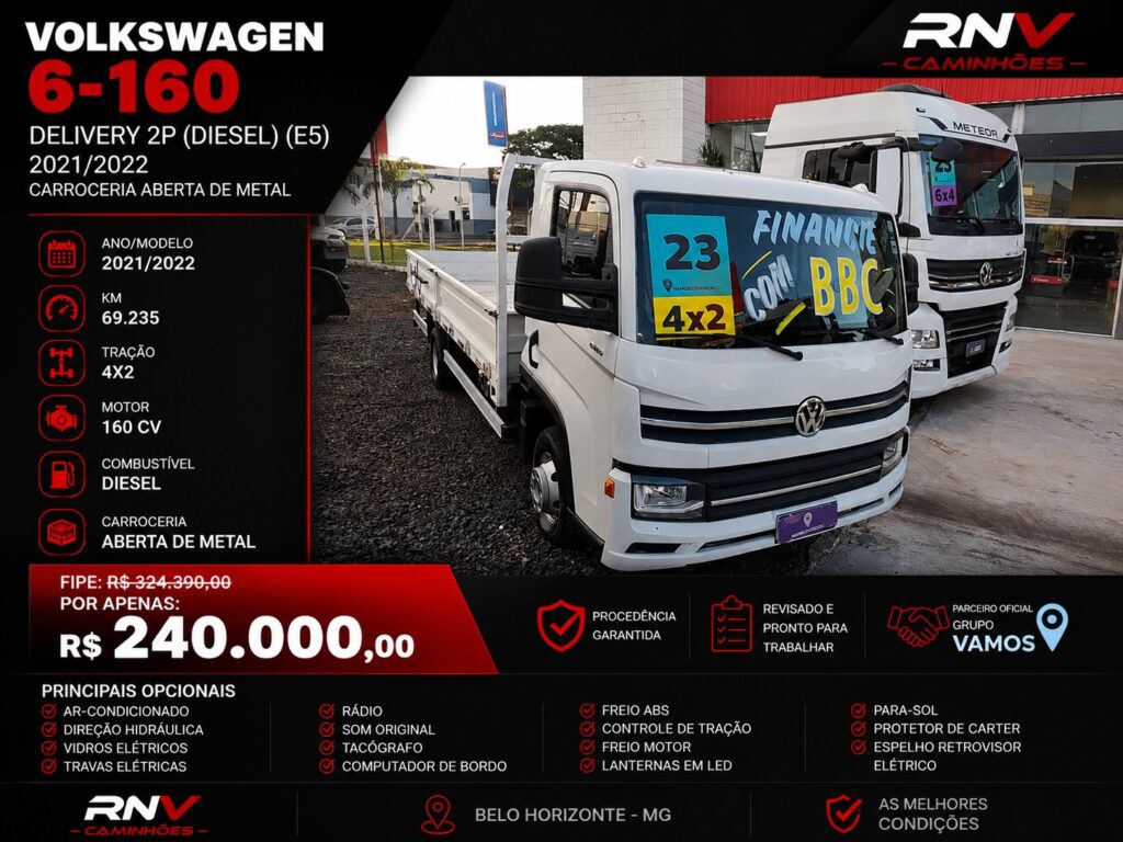 VOLKSWAGEN 6-160 DELIVERY 2P (DIESEL) (E5) 2021/2022 #1