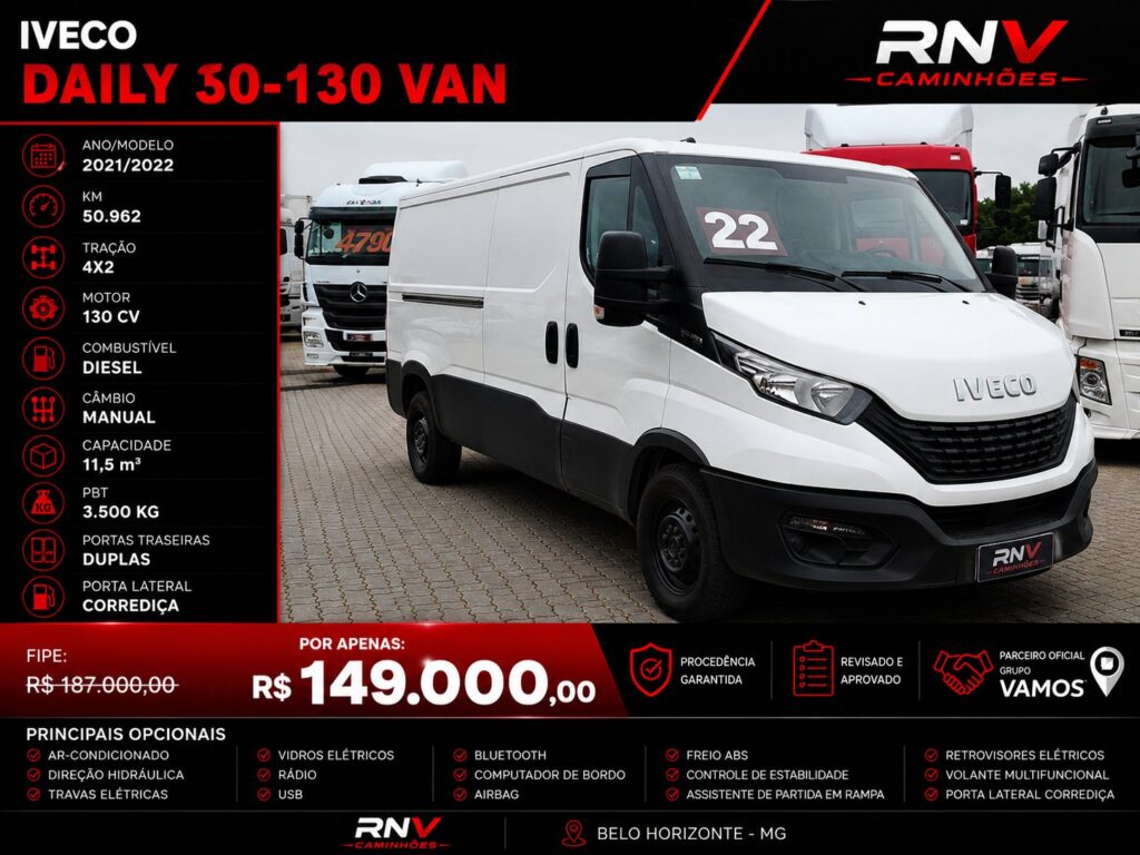 IVECO DAILY 30-130 VAN 2021/2022 #1